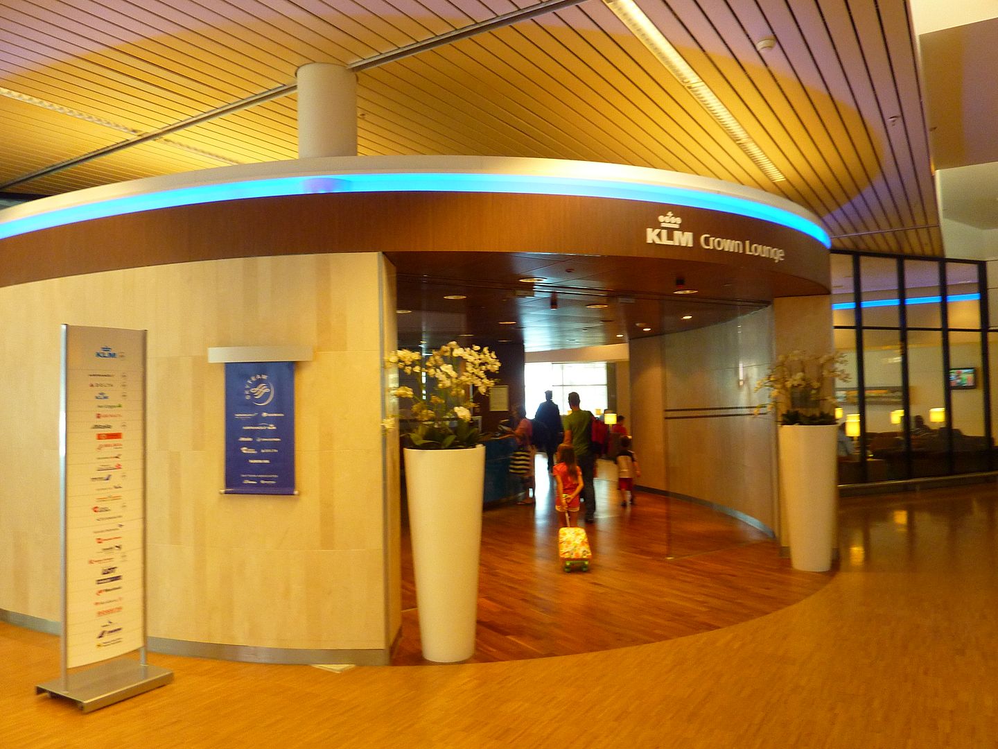 KLM World Business Class LAXAMS KL602